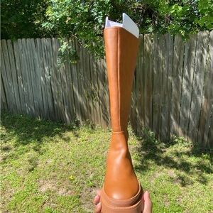 American Eagle Outfitters Tan Over the Knee Boots